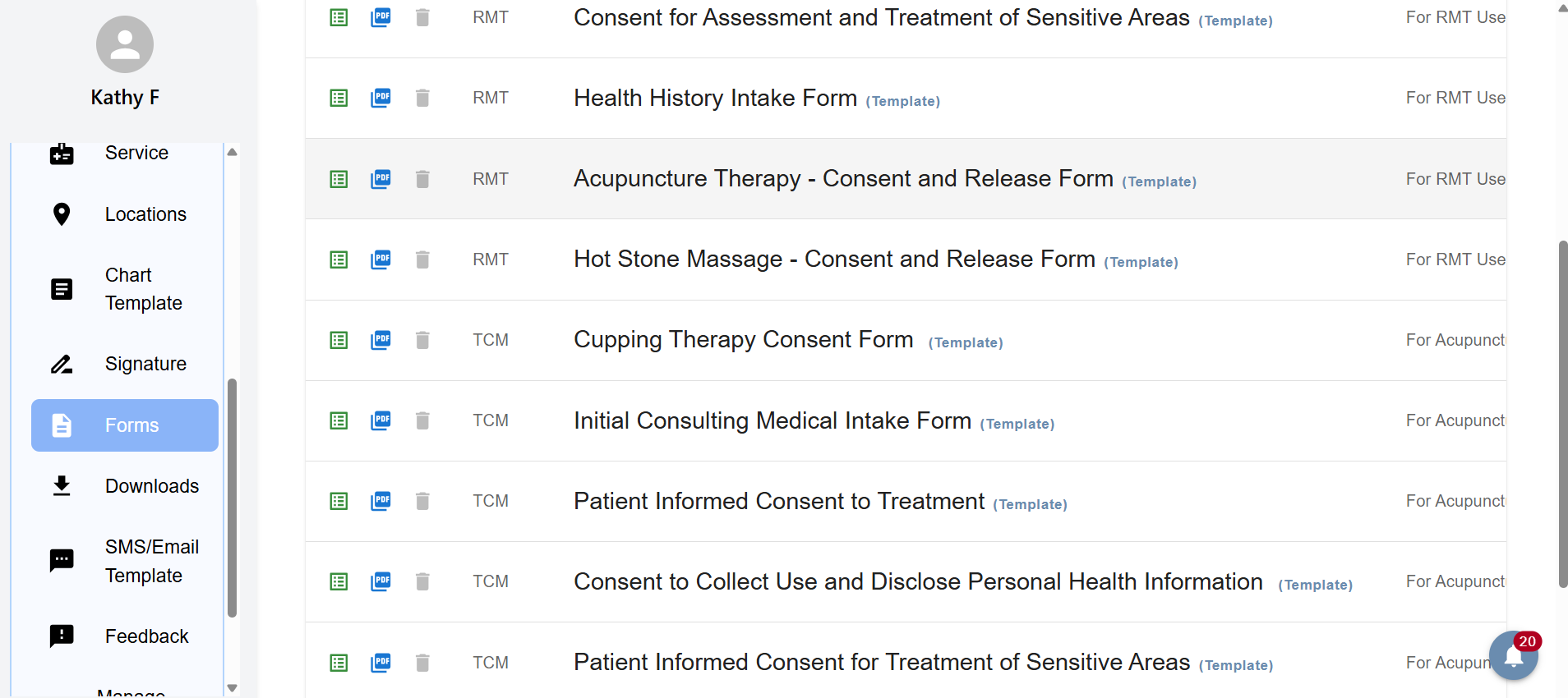 Ready-to-Use Intake Forms