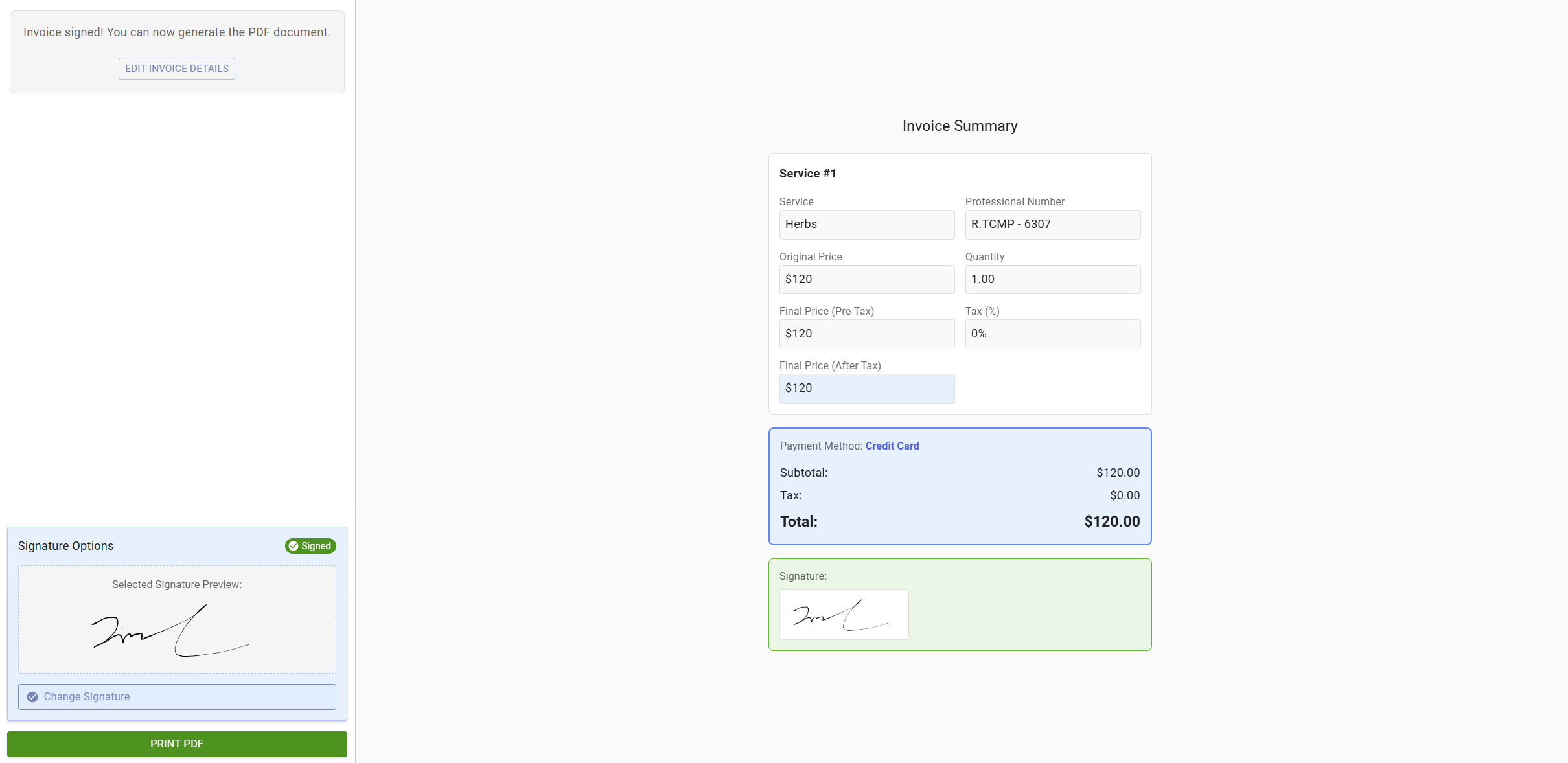 Easy E-Document Signing